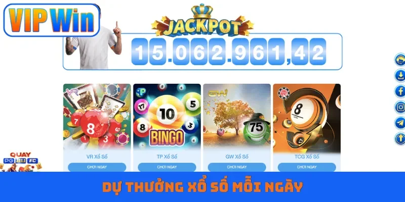 Dự thưởng xổ số mỗi ngày